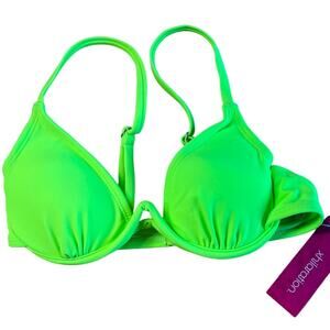 Xhilaration Juniors' Lime Green Underwire Bikini Top - Size XS-00 - NWT